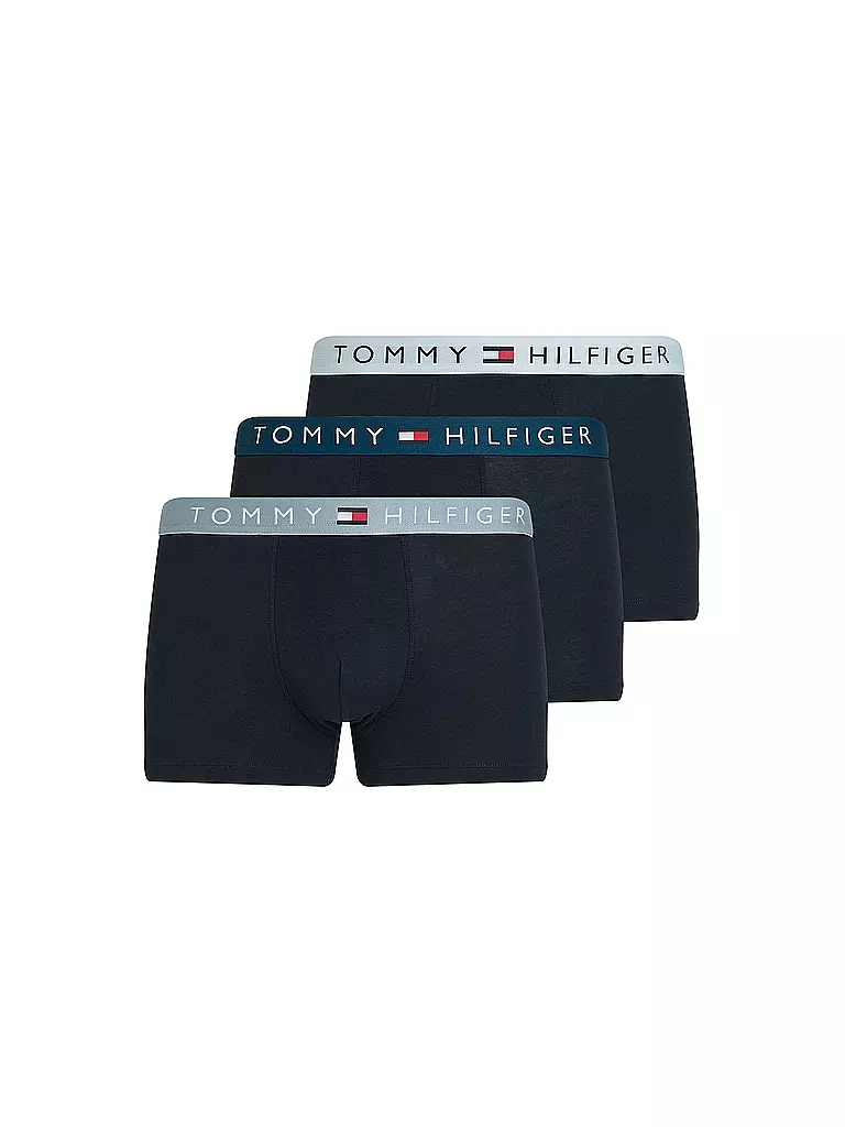 TOMMY HILFIGER | Pants 3er Pkg. green  | dunkelblau