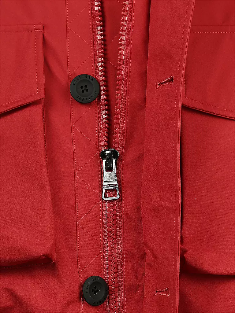 TOMMY HILFIGER | Parka 3 in 1 | rot