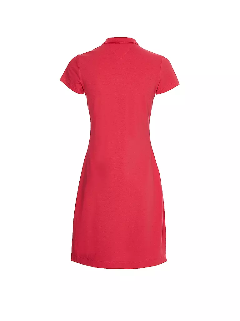 TOMMY HILFIGER | Polokleid Slim Fit | pink