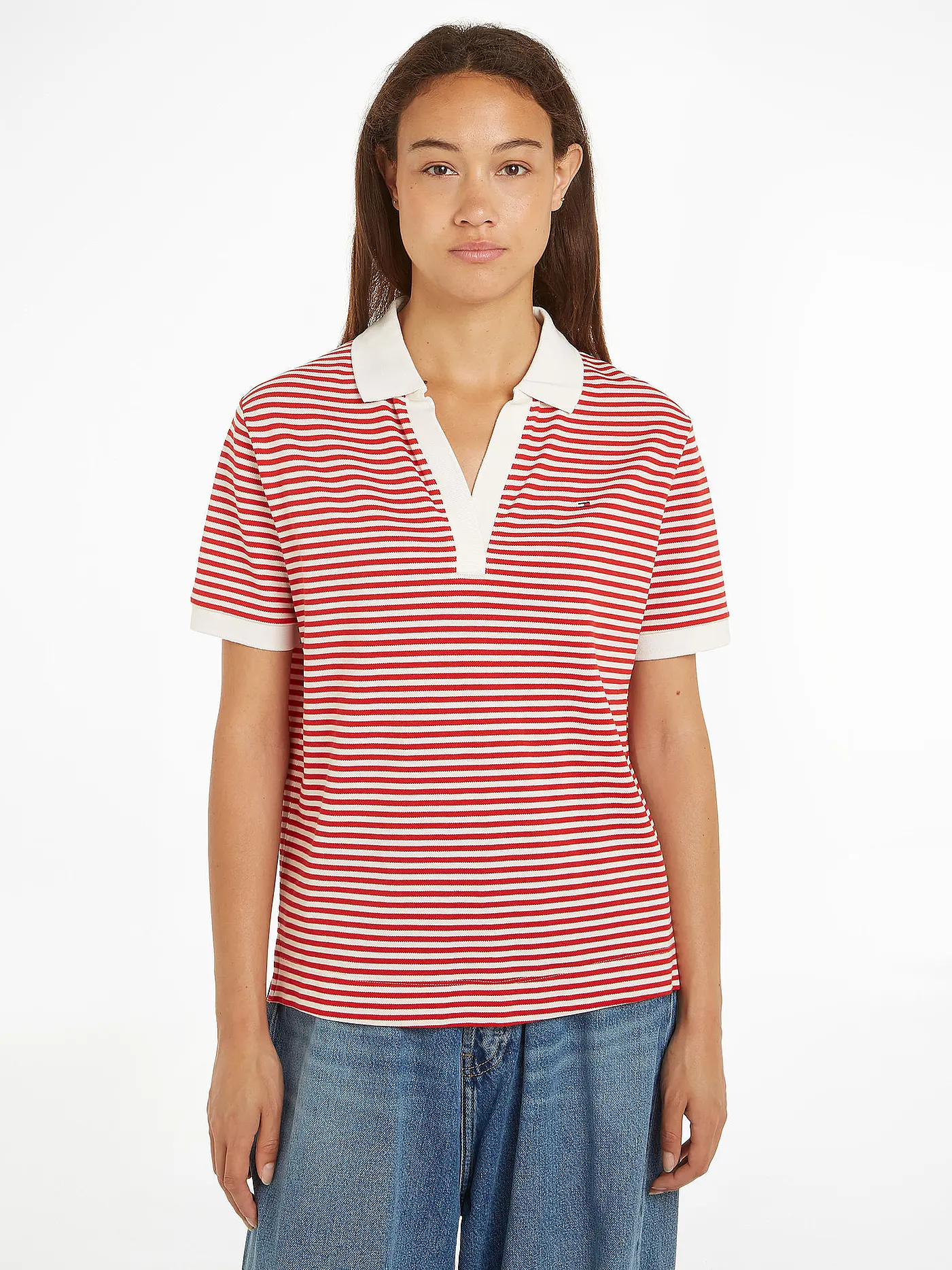 TOMMY HILFIGER | Poloshirt  | rot