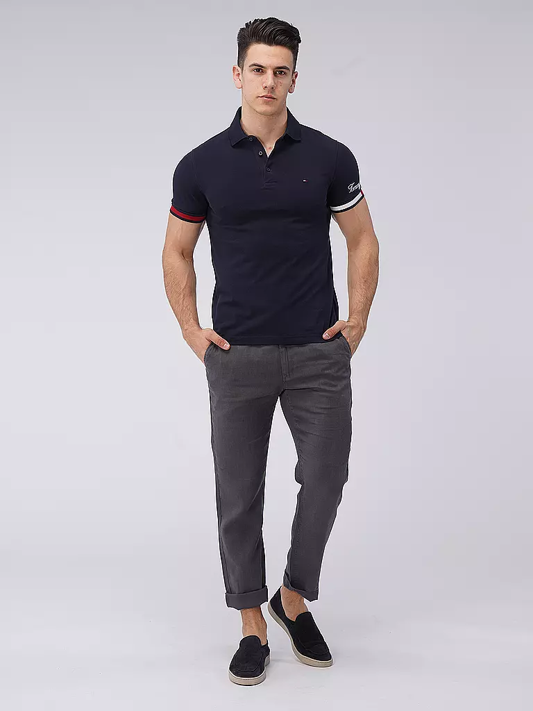 TOMMY HILFIGER | Poloshirt  | blau