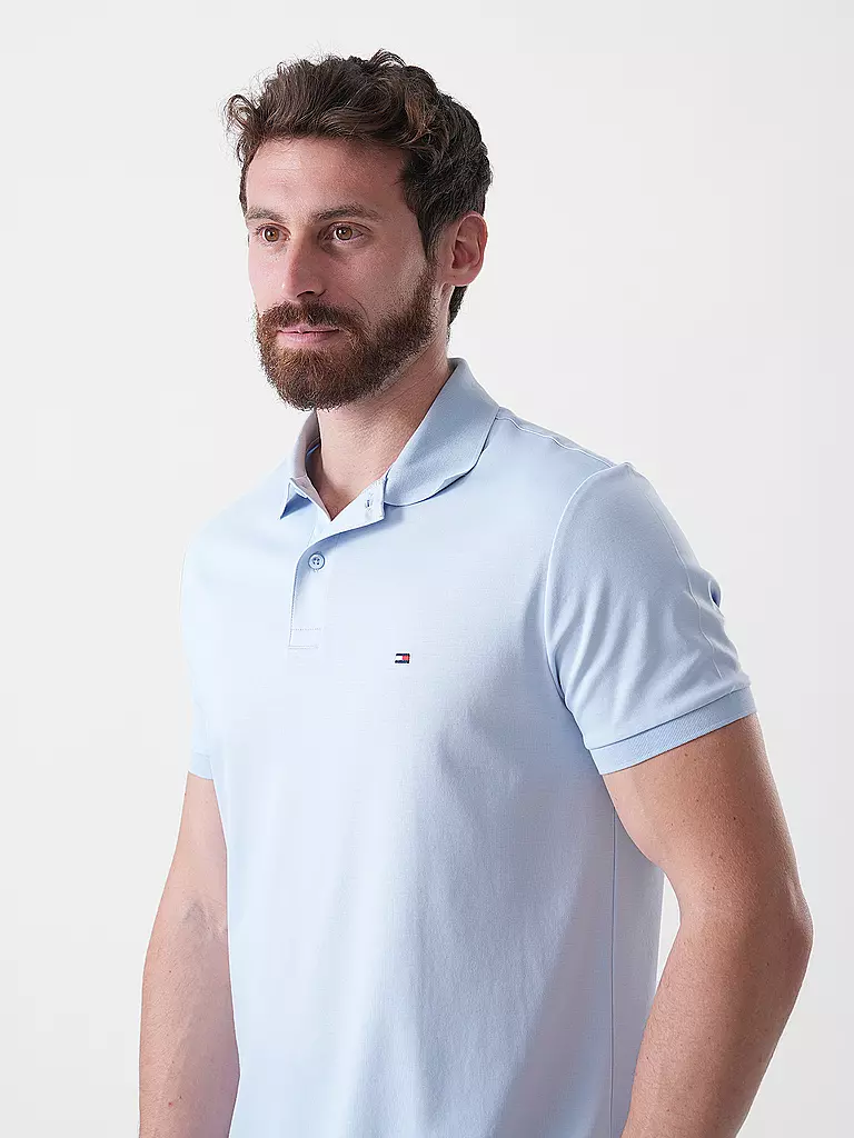 TOMMY HILFIGER | Poloshirt  | hellblau