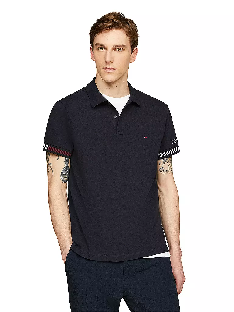 TOMMY HILFIGER | Poloshirt  | blau