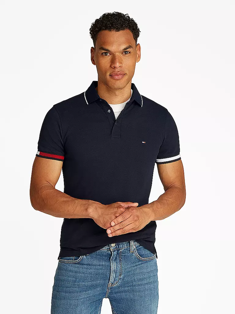 TOMMY HILFIGER | Poloshirt  | dunkelblau