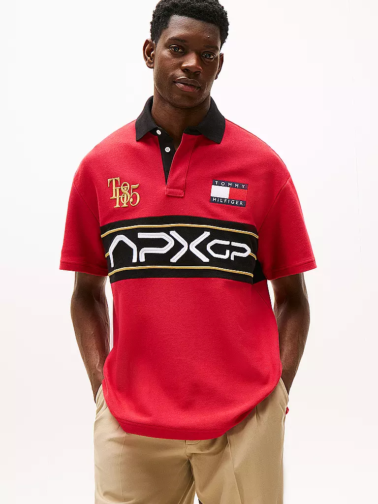 TOMMY HILFIGER | Poloshirt F1 MOVIE | rot