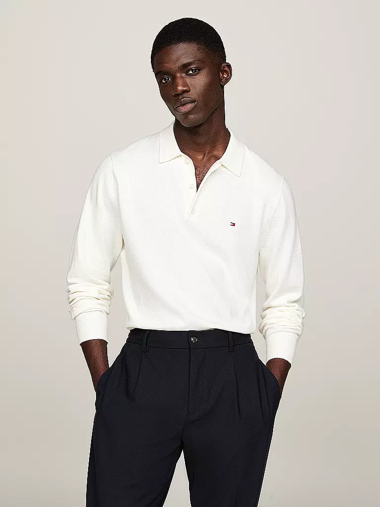 TOMMY HILFIGER | Poloshirt PIMA | weiss