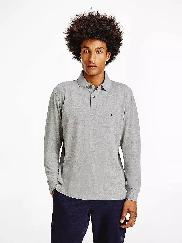 TOMMY HILFIGER | Poloshirt Regular Fit 1985 | grau