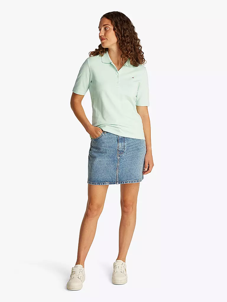 TOMMY HILFIGER | Poloshirt Regular Fit 1985 | hellgrün
