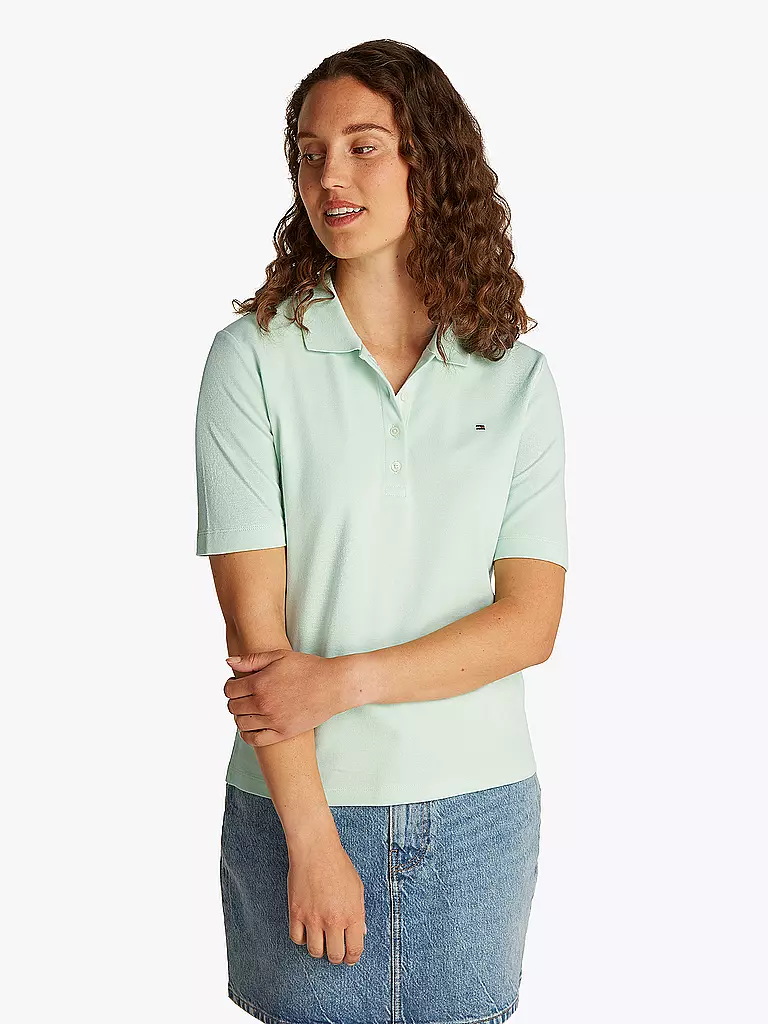 TOMMY HILFIGER | Poloshirt Regular Fit 1985 | hellgrün