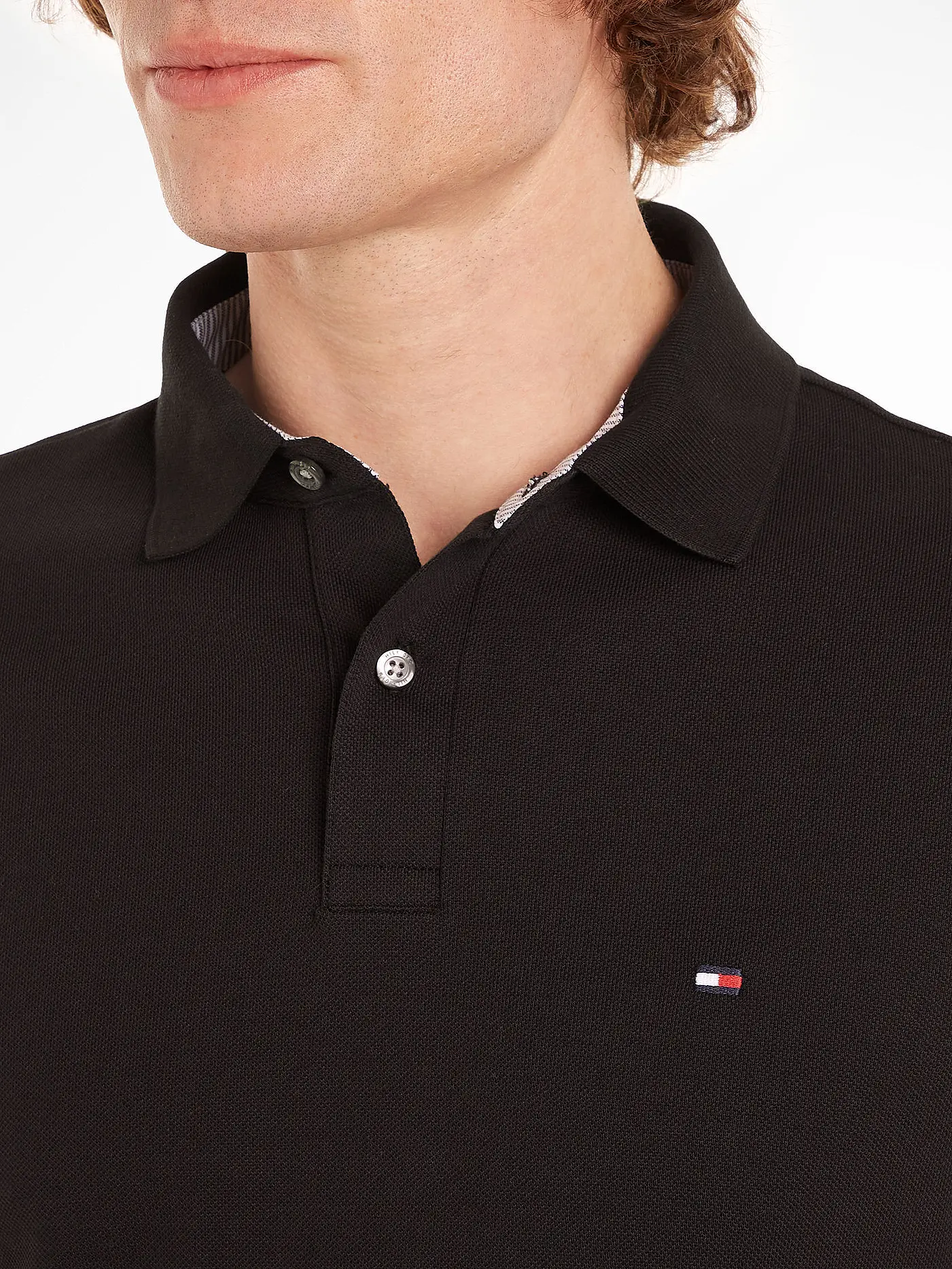 TOMMY HILFIGER | Poloshirt Regular Fit 1985 | schwarz