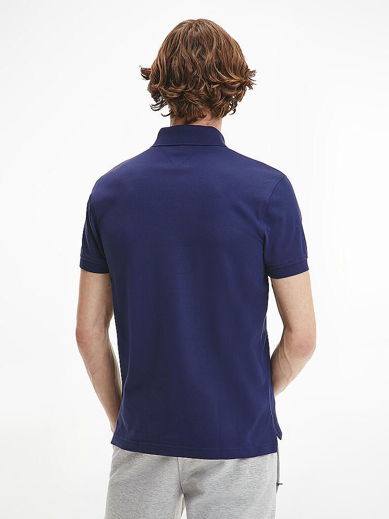 TOMMY HILFIGER Poloshirt Regular Fit PERFORMANCE blau