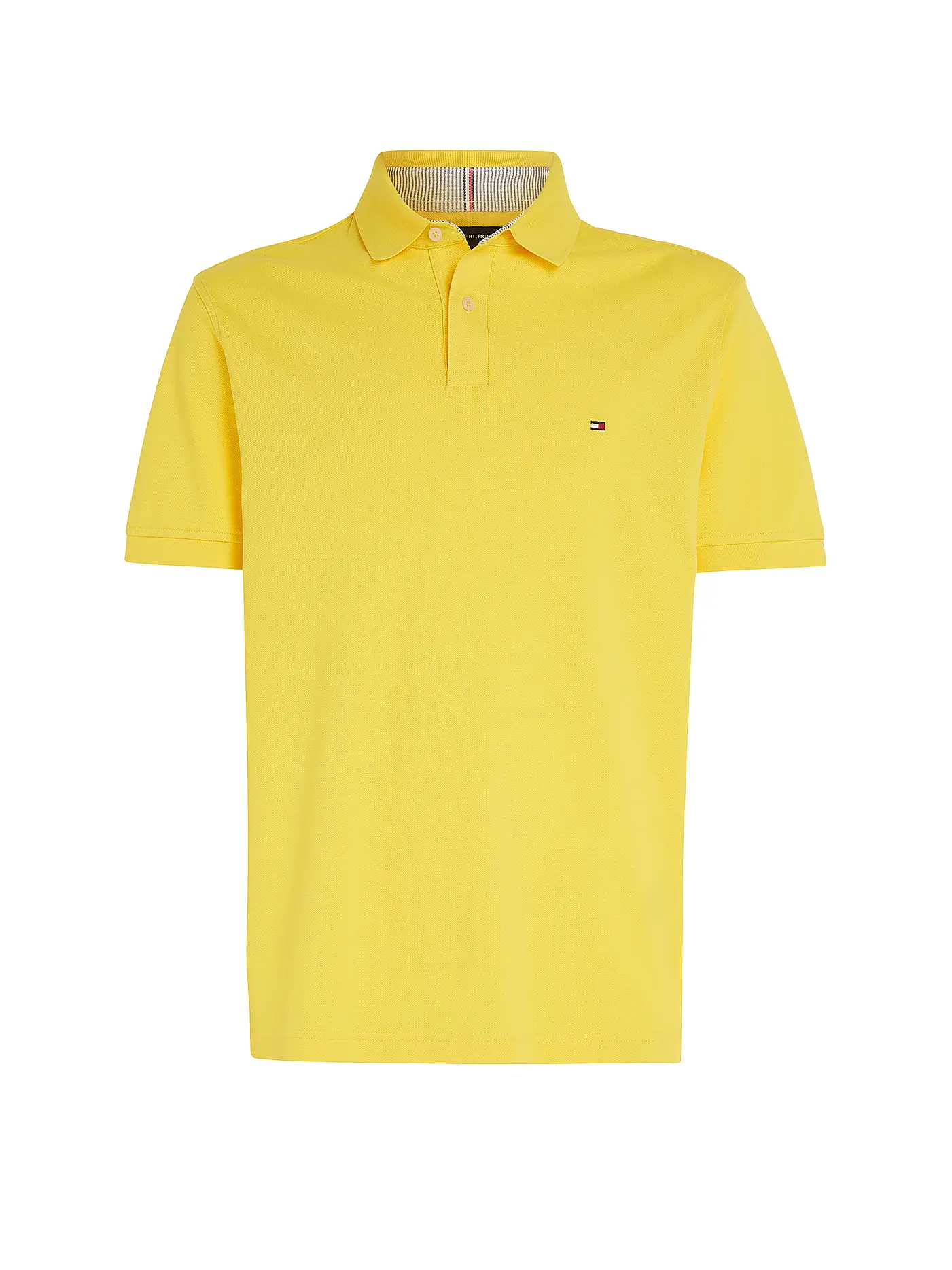 TOMMY HILFIGER | Poloshirt Regular Fit | gelb