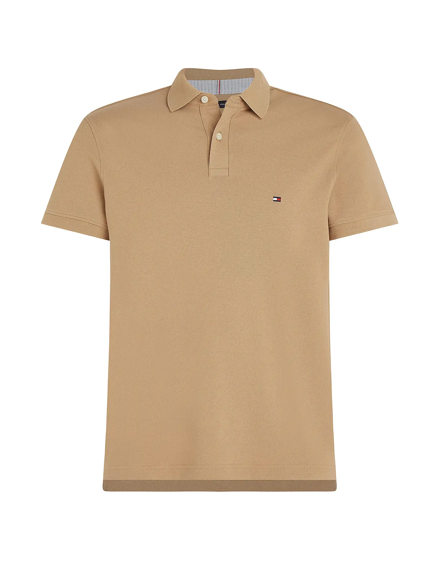 TOMMY HILFIGER | Poloshirt Regular Fit | hellbraun