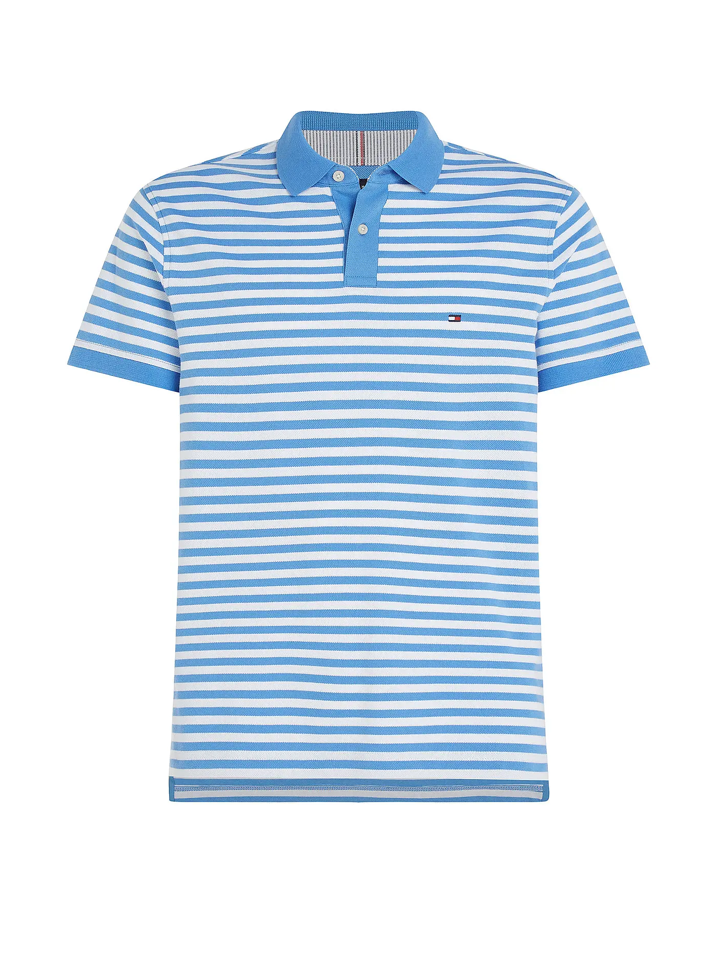 TOMMY HILFIGER | Poloshirt Regular Fit | hellblau