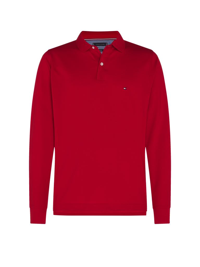 TOMMY HILFIGER Poloshirt Regular Fit rot