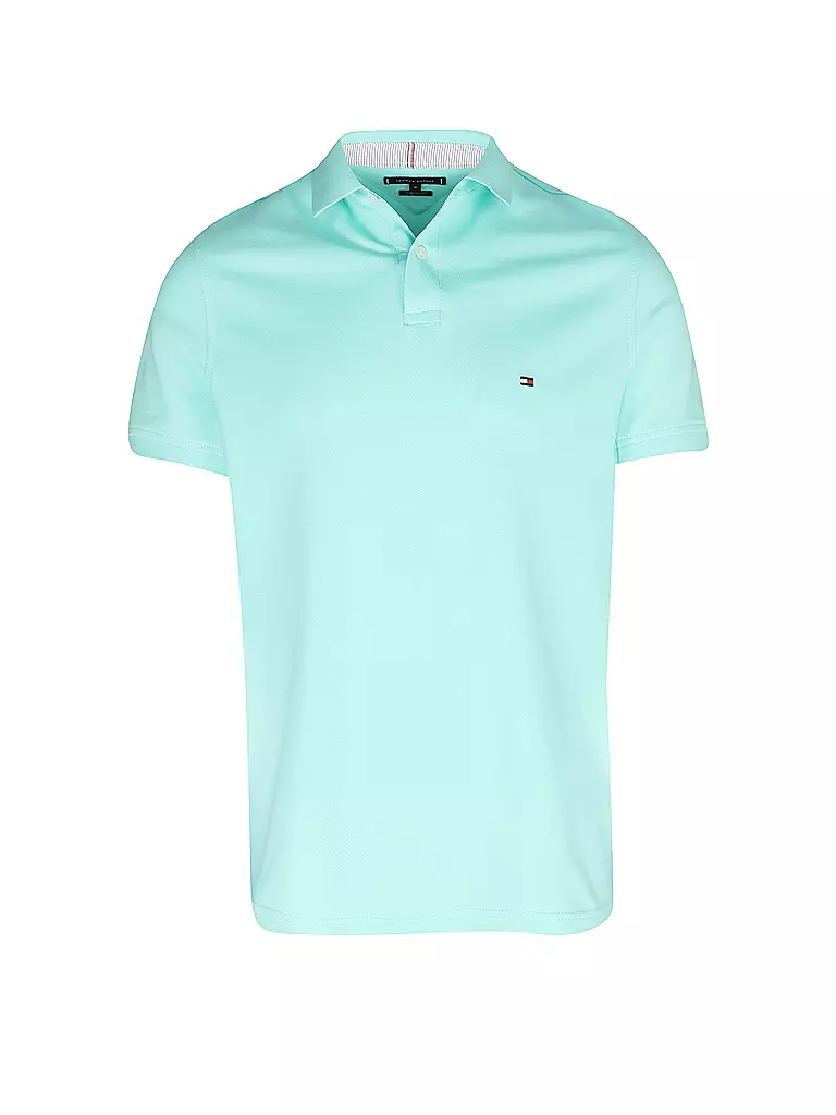 TOMMY HILFIGER | Poloshirt Regular Fit | türkis