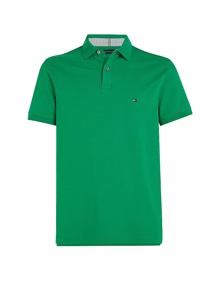 TOMMY HILFIGER | Poloshirt Regular Fit | grün