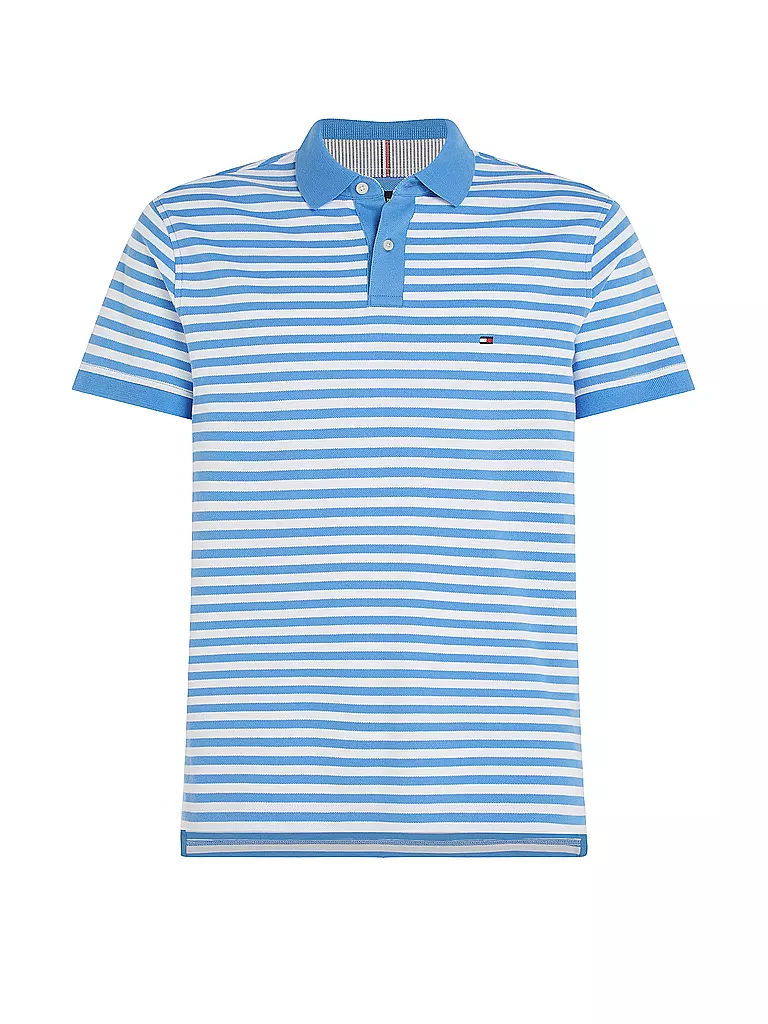 TOMMY HILFIGER | Poloshirt Regular Fit | hellblau
