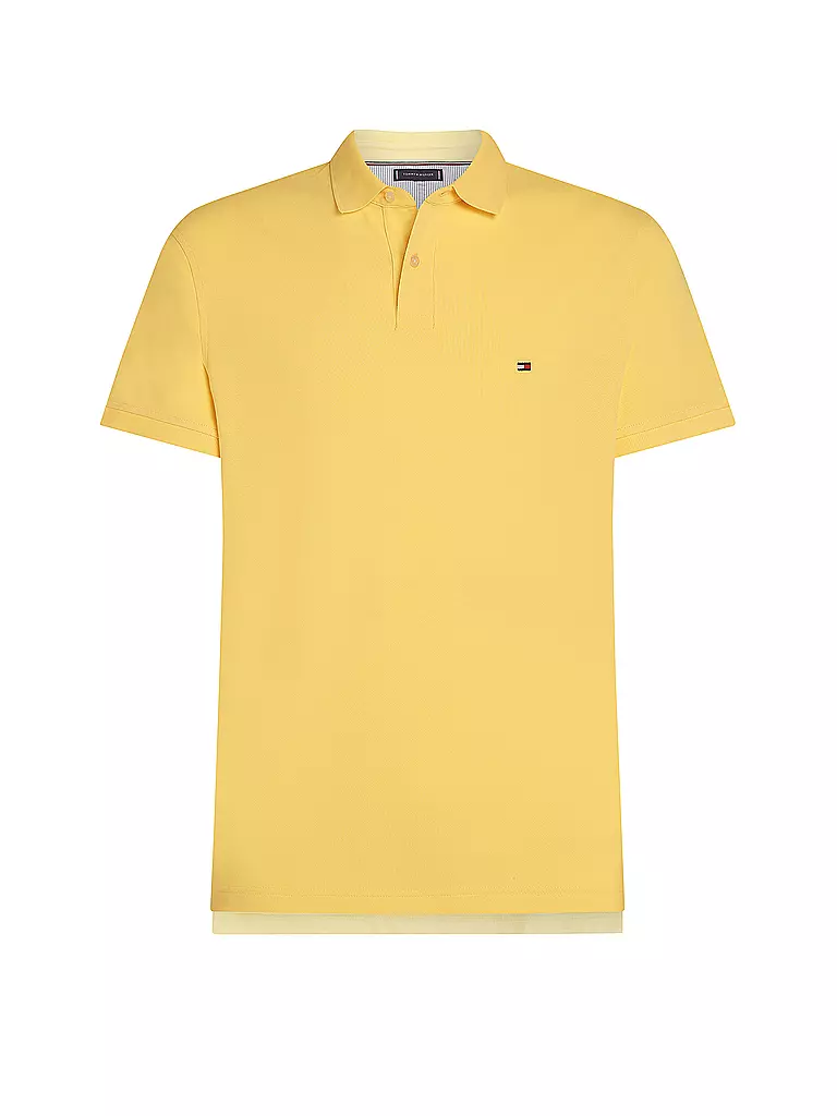 TOMMY HILFIGER | Poloshirt Regular Fit | gelb