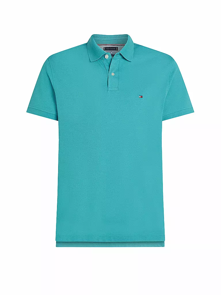 TOMMY HILFIGER | Poloshirt Regular Fit | türkis