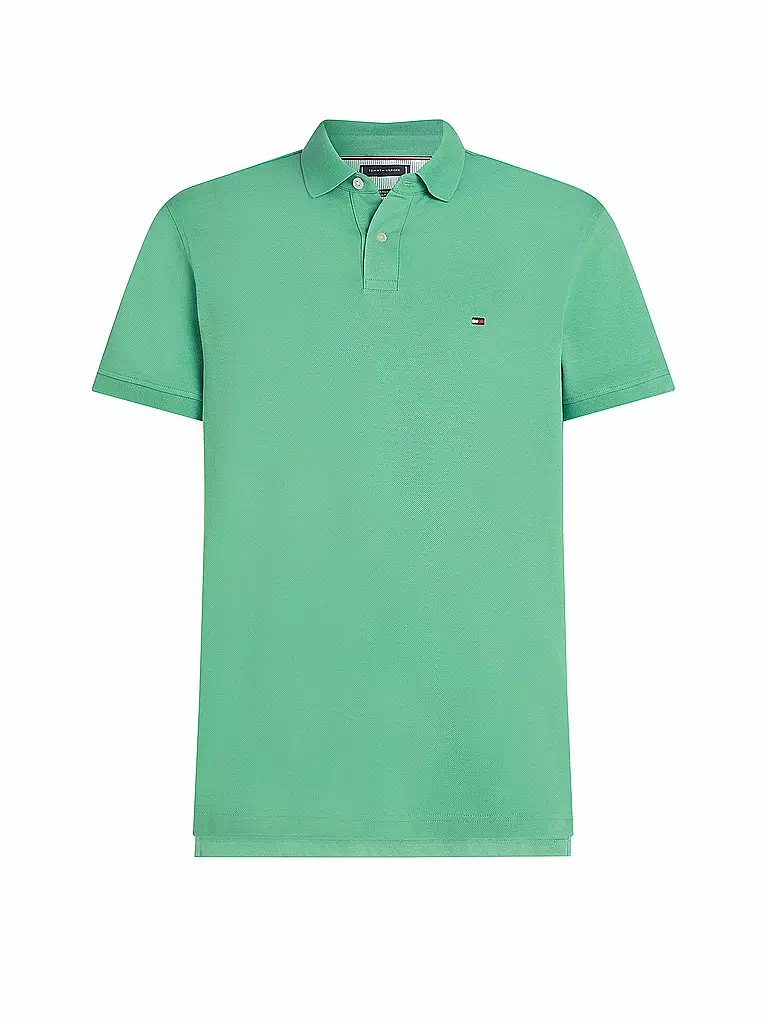 TOMMY HILFIGER | Poloshirt Regular Fit | grün