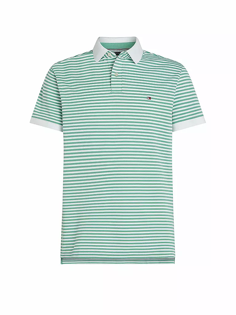 TOMMY HILFIGER | Poloshirt Regular Fit | grün