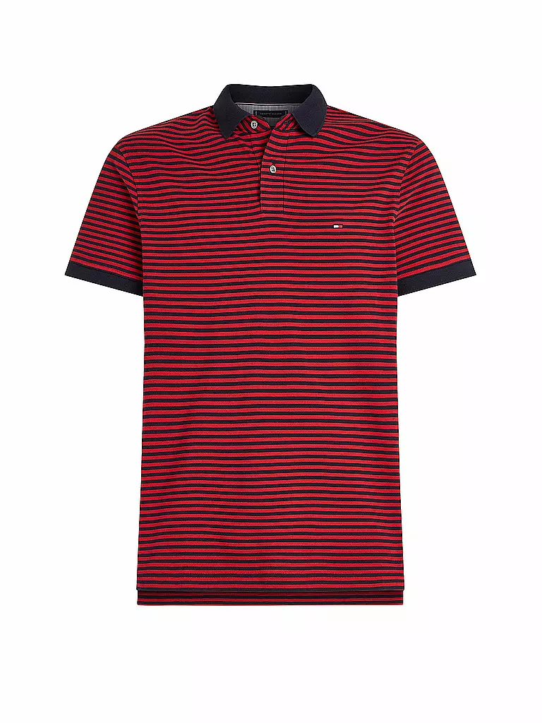 TOMMY HILFIGER | Poloshirt Regular Fit | rot