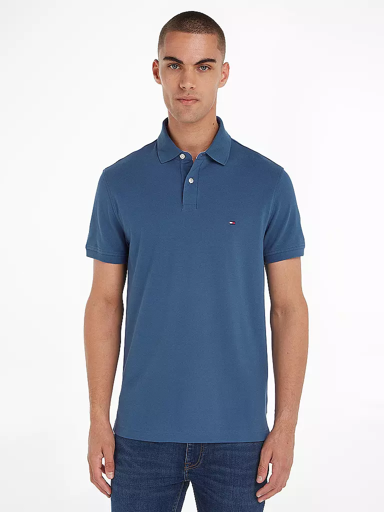 TOMMY HILFIGER | Poloshirt Regular Fit | blau
