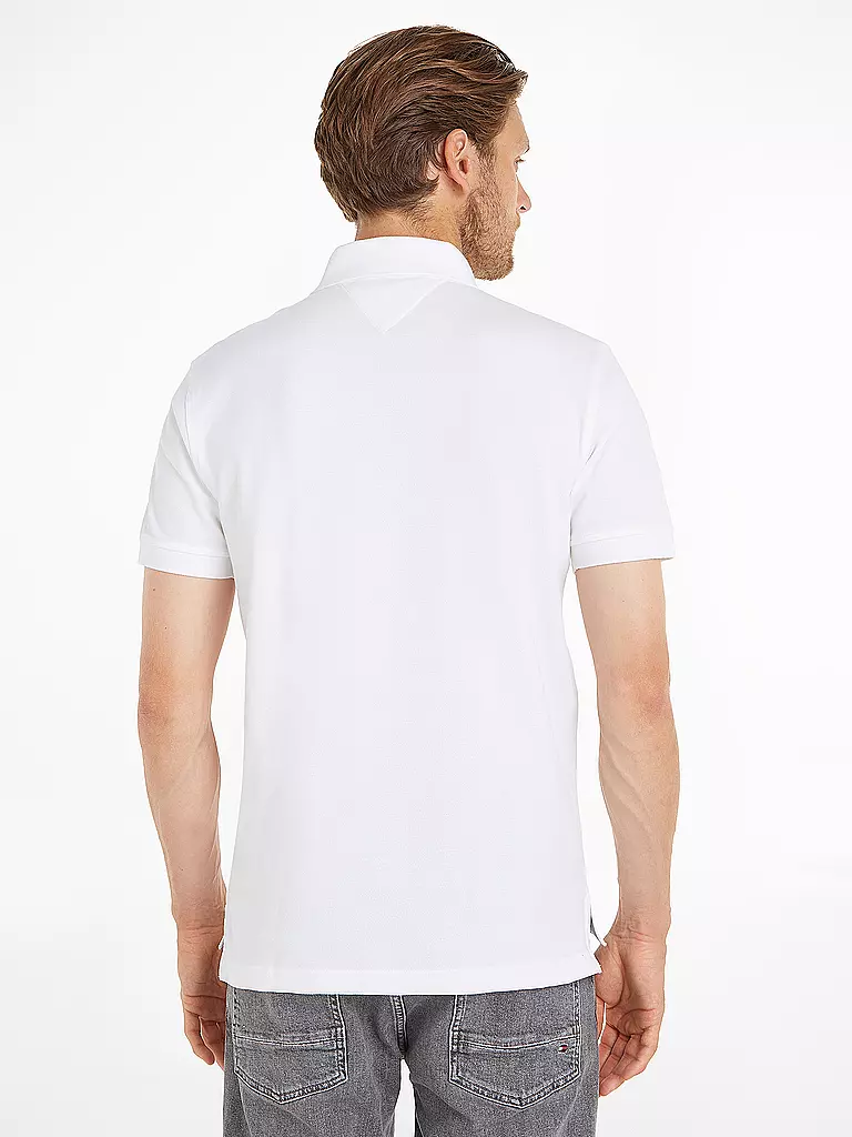 TOMMY HILFIGER | Poloshirt Regular Fit | weiss