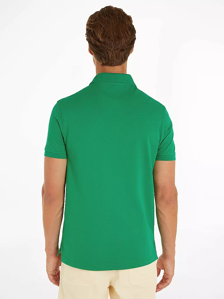 TOMMY HILFIGER | Poloshirt Regular Fit | grün