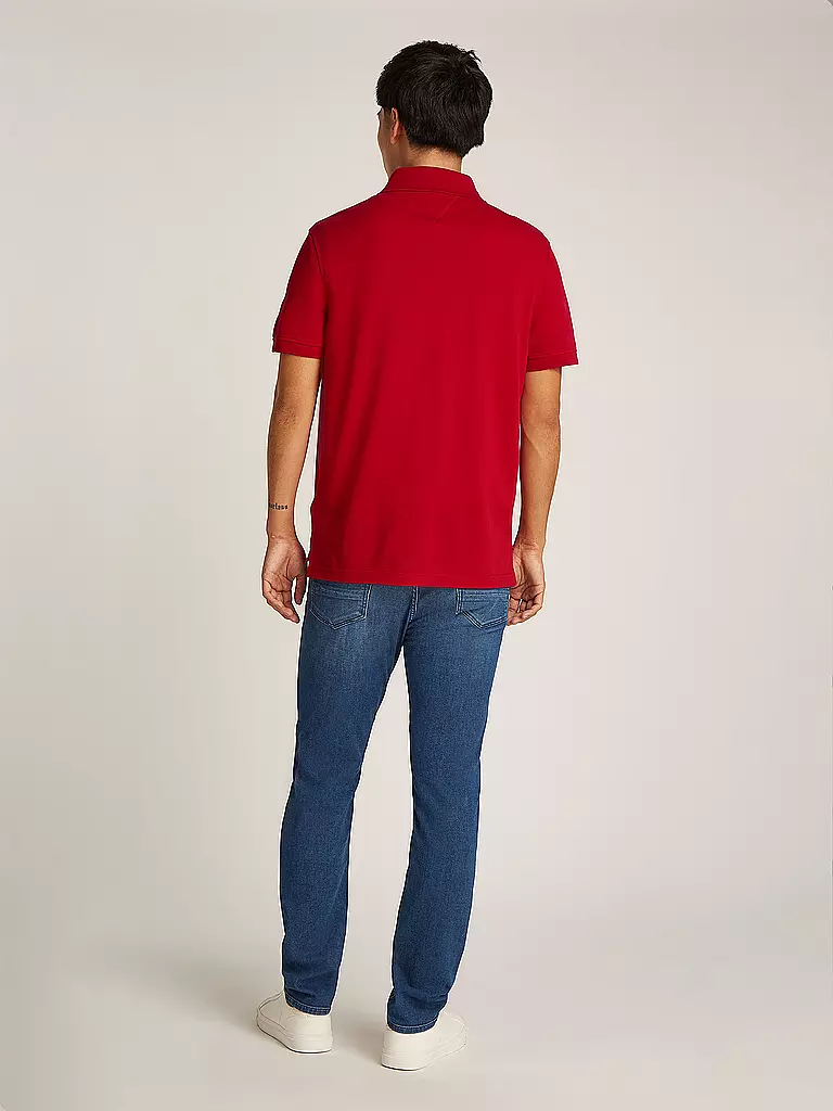 TOMMY HILFIGER | Poloshirt Regular Fit | rot