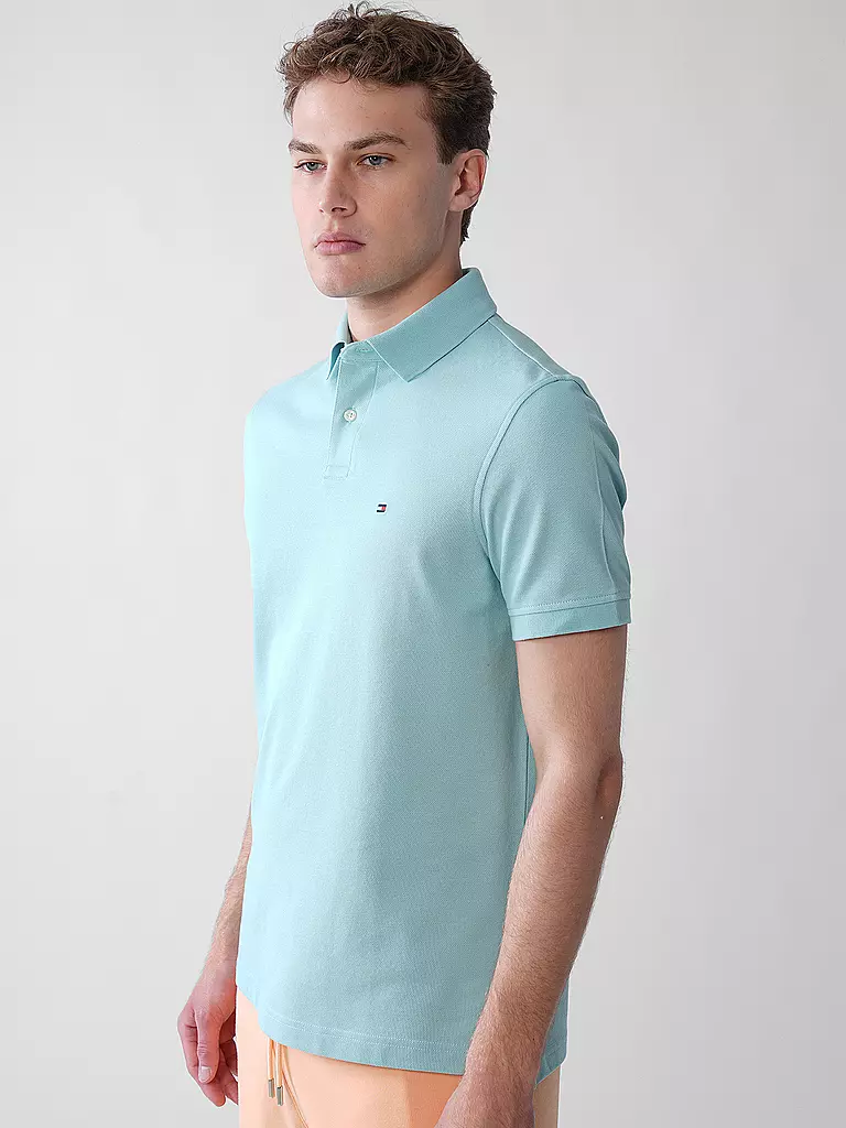 TOMMY HILFIGER | Poloshirt Regular Fit | hellgrün