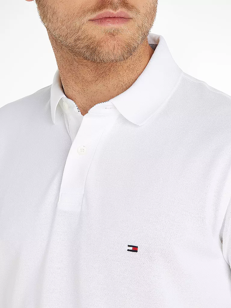 TOMMY HILFIGER | Poloshirt Regular Fit | weiss