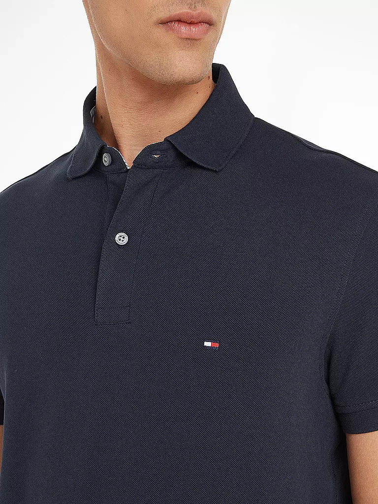 TOMMY HILFIGER | Poloshirt Regular Fit | dunkelblau