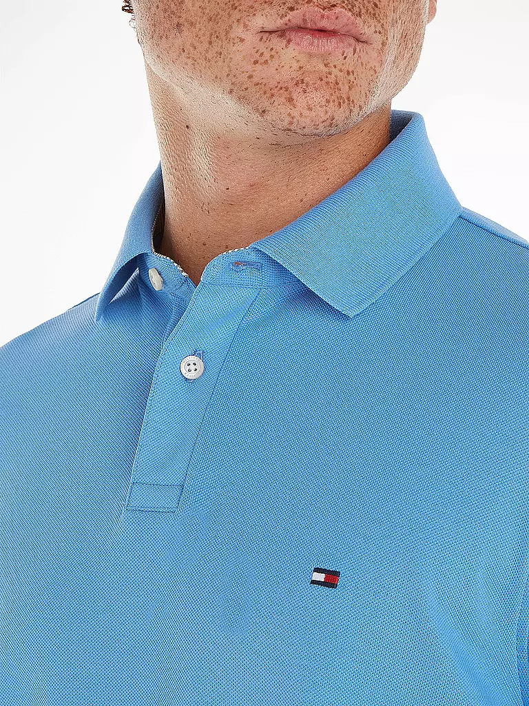 TOMMY HILFIGER | Poloshirt Regular Fit | hellblau
