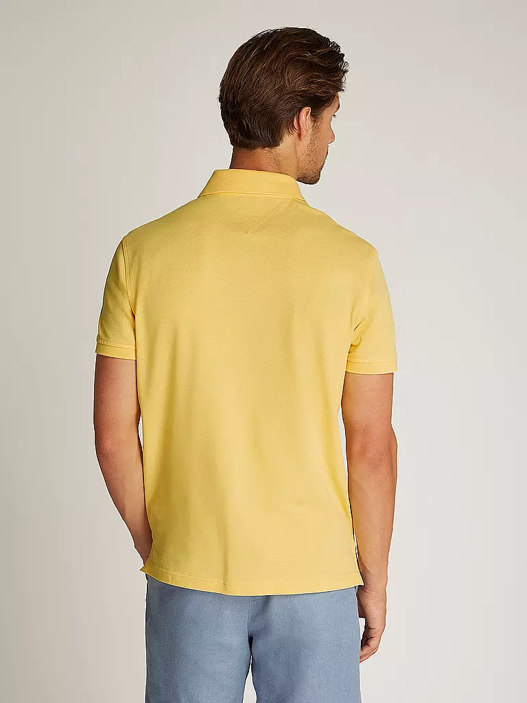 TOMMY HILFIGER | Poloshirt Regular Fit | gelb