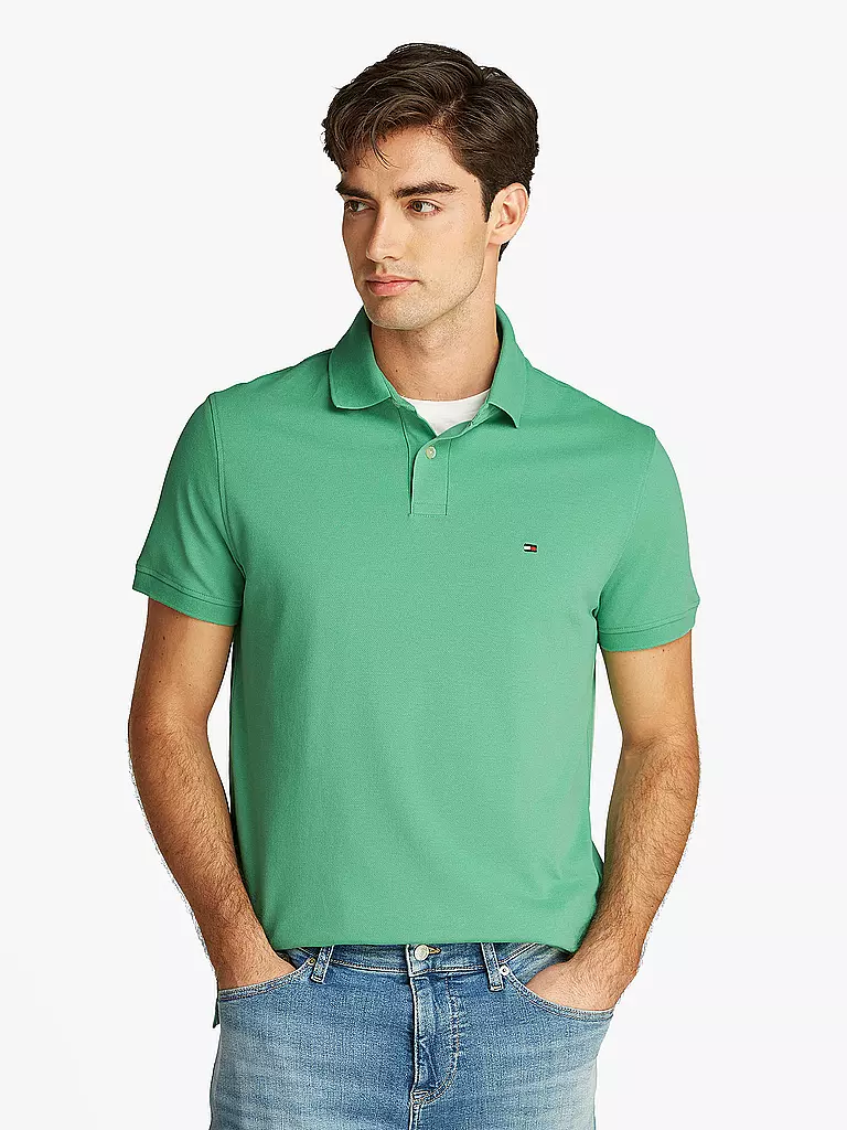 TOMMY HILFIGER | Poloshirt Regular Fit | dunkelblau