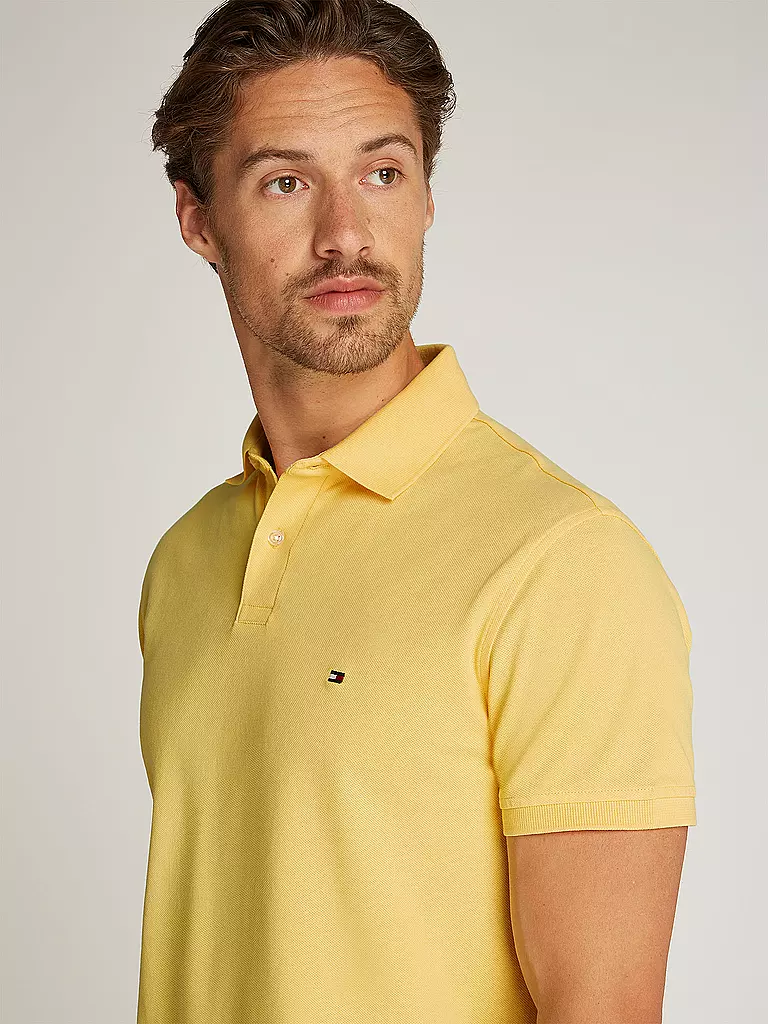 TOMMY HILFIGER | Poloshirt Regular Fit | gelb