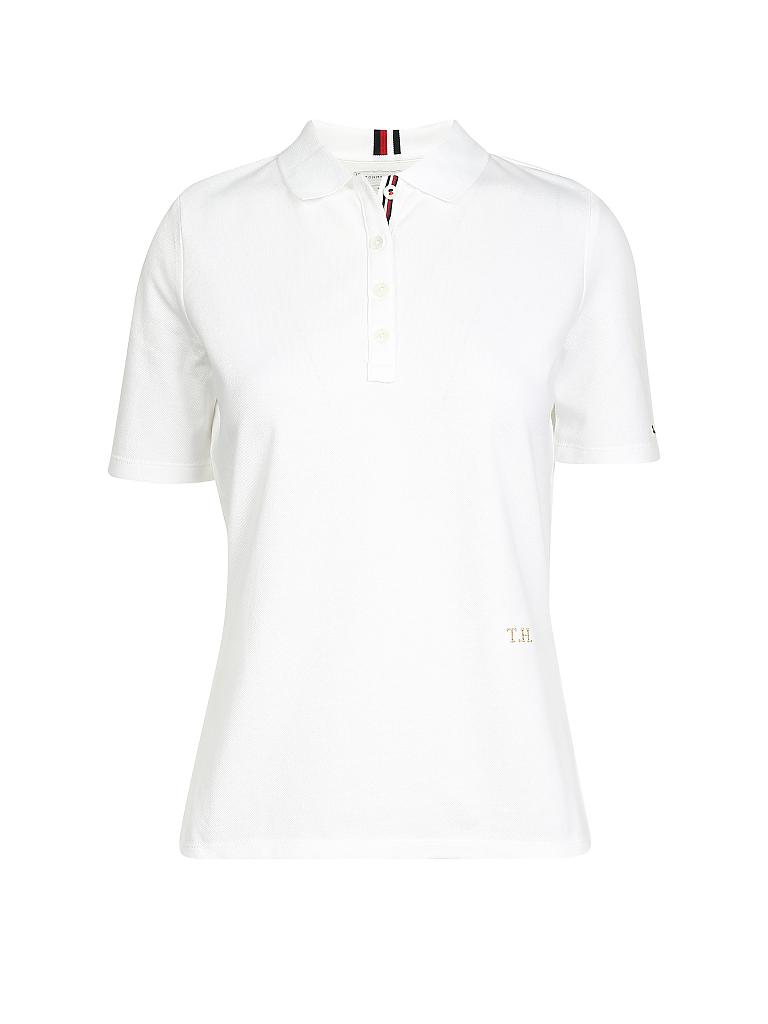 TOMMY HILFIGER | Poloshirt Regular-Fit "Essential" | weiß