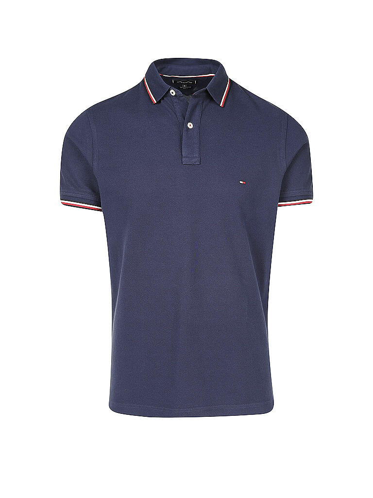 TOMMY HILFIGER | Poloshirt Slim Fit  | blau