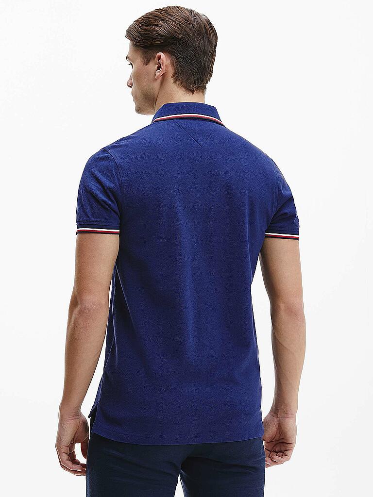 TOMMY HILFIGER | Poloshirt Slim Fit  | blau