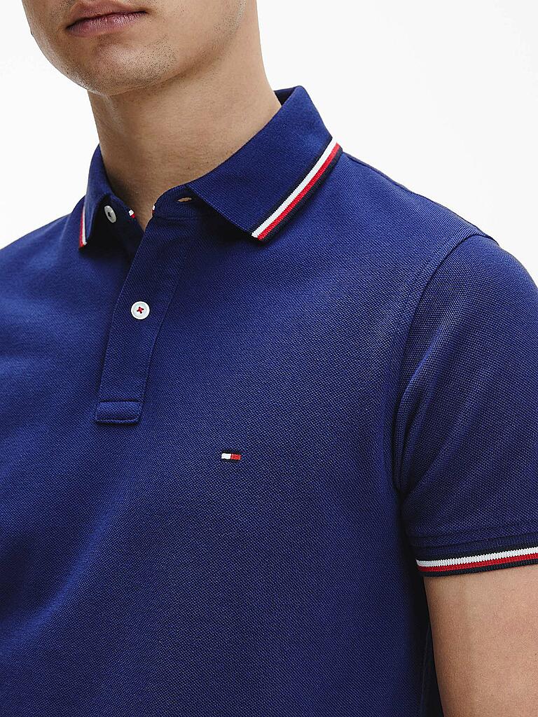 TOMMY HILFIGER | Poloshirt Slim Fit  | blau