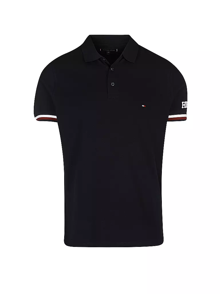 TOMMY HILFIGER | Poloshirt Slim Fit | blau