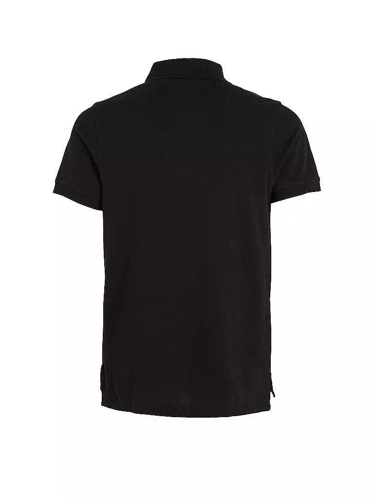 TOMMY HILFIGER | Poloshirt Slim Fit | schwarz