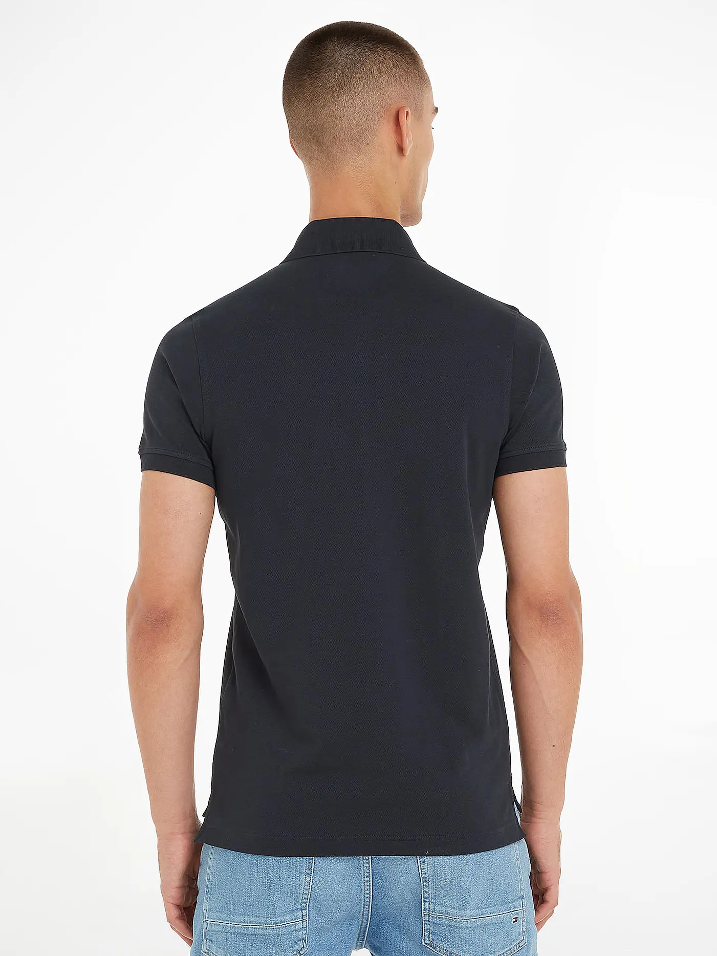 TOMMY HILFIGER | Poloshirt Slim Fit | blau