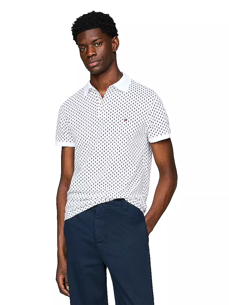 TOMMY HILFIGER | Poloshirt Slim Fit | blau