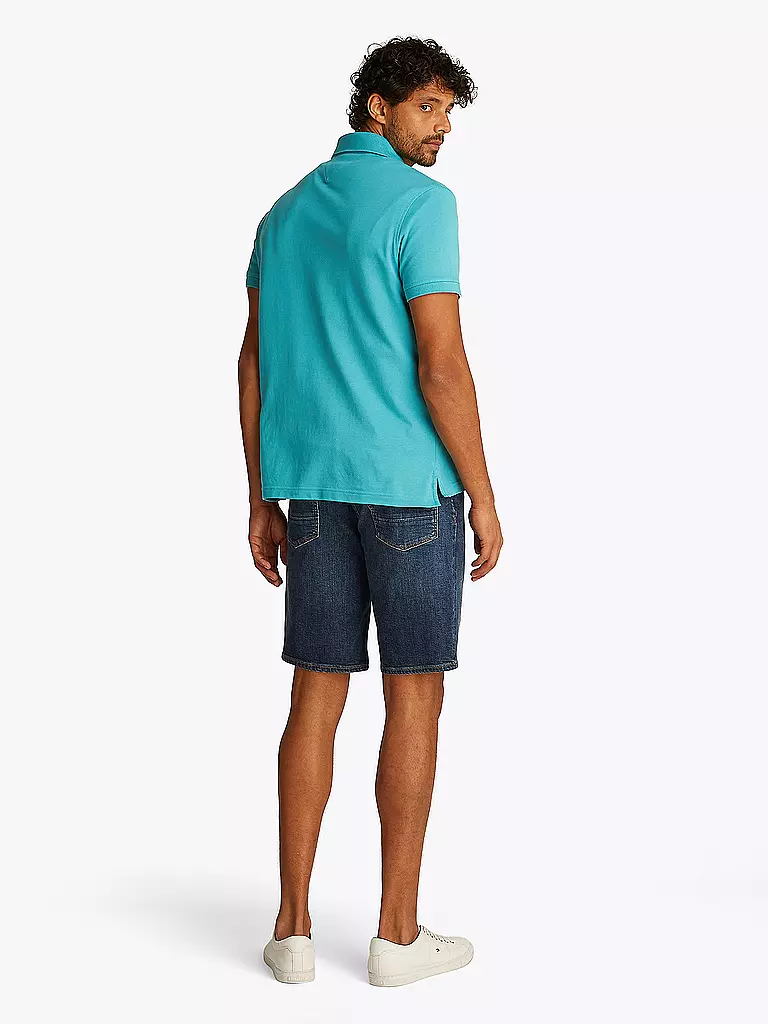 TOMMY HILFIGER | Poloshirt Slim Fit | grün
