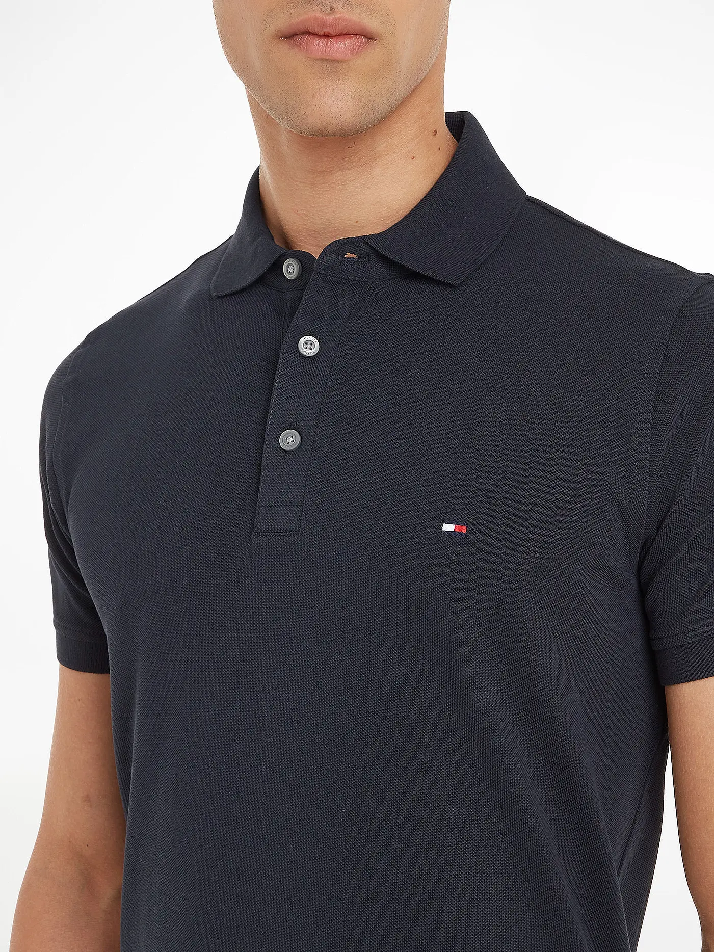 TOMMY HILFIGER | Poloshirt Slim Fit | blau