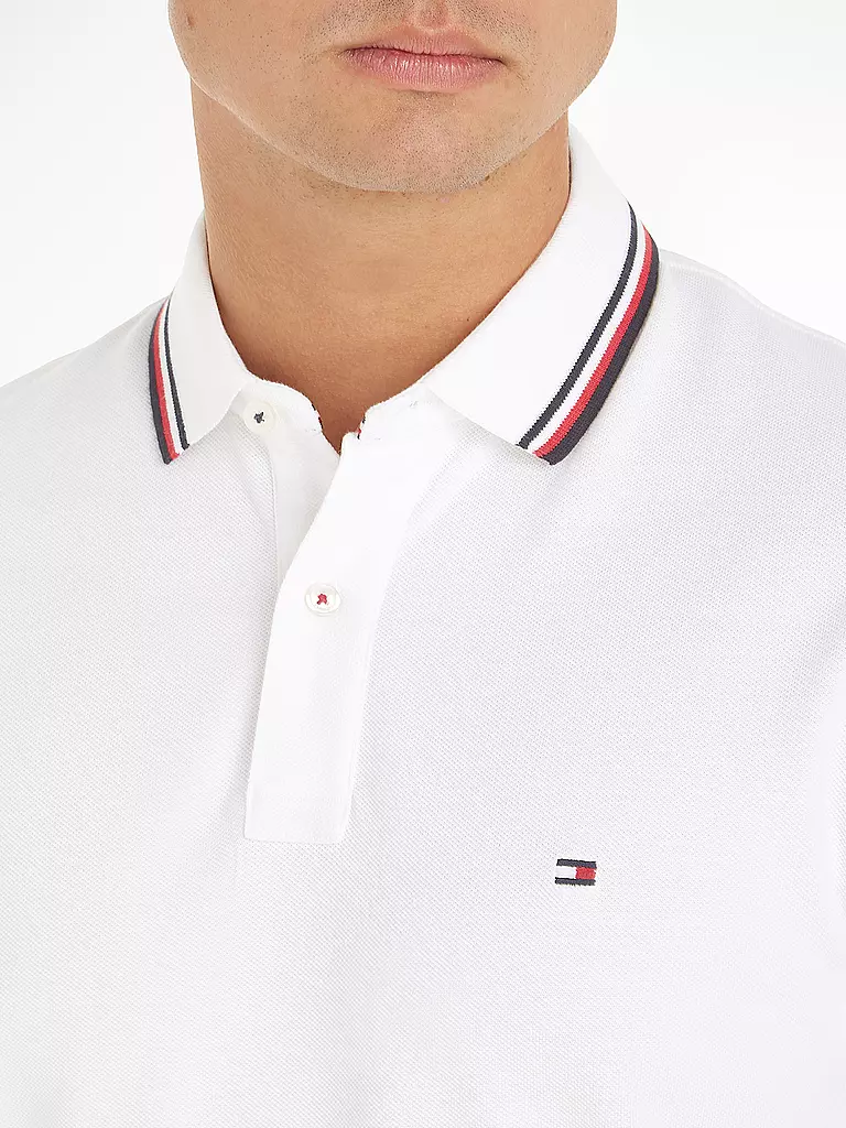 TOMMY HILFIGER | Poloshirt Slim Fit | schwarz