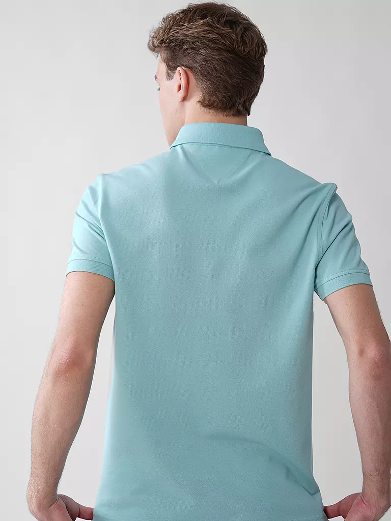 TOMMY HILFIGER | Poloshirt Slim Fit | grün